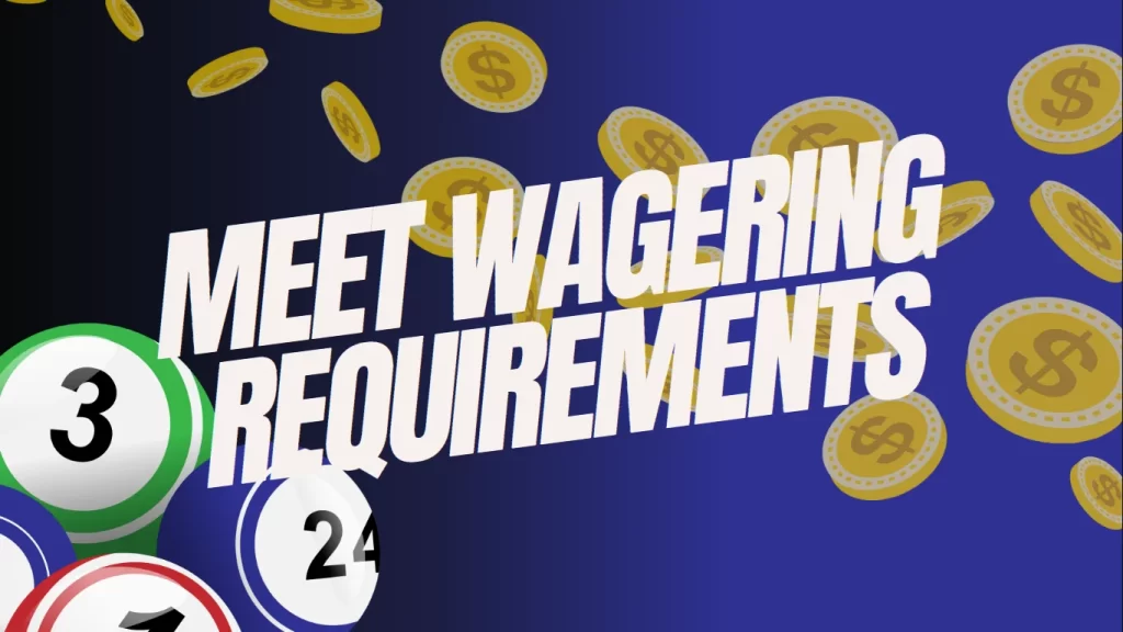 Meet the 82 lottery first deposit bonus Wagering Requirements